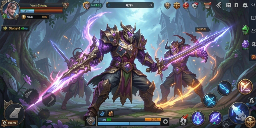 Gameplay dinamis dalam 47F yang penuh aksi.