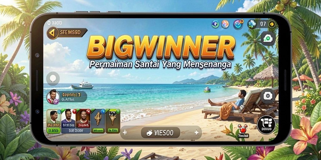 Tampilan gameplay BIGWINNER yang menarik dan penuh warna.