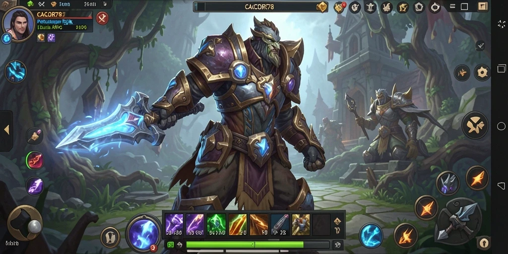 Tampilan menakjubkan dari gameplay ARPG yang mendebarkan.