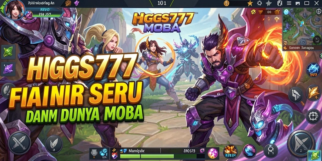 Tampilan gameplay HIGGS777 yang menegangkan dan mendebarkan.