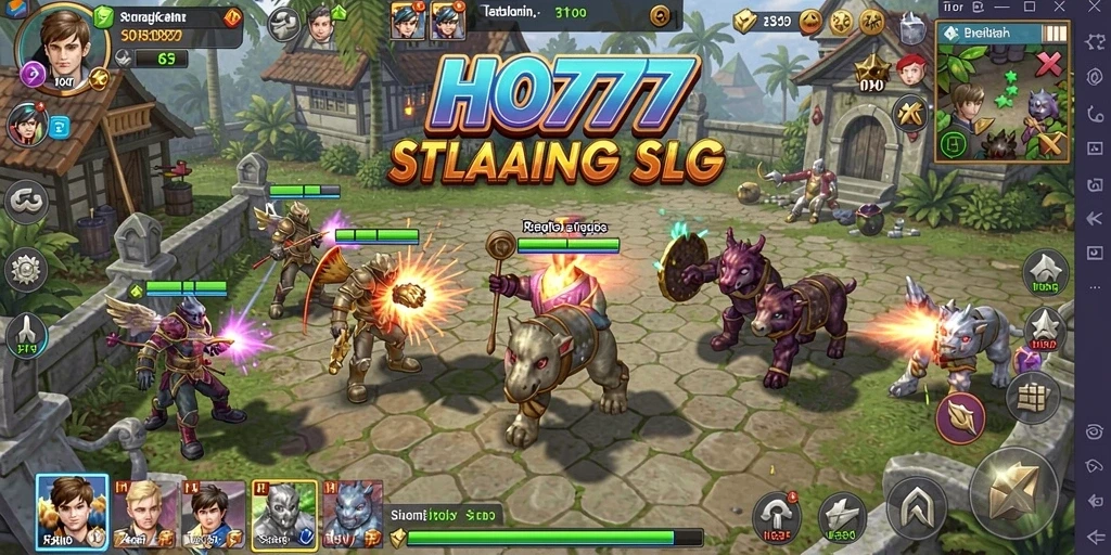 Tampilan permainan HO777 dengan aksi strategi yang mendebarkan.