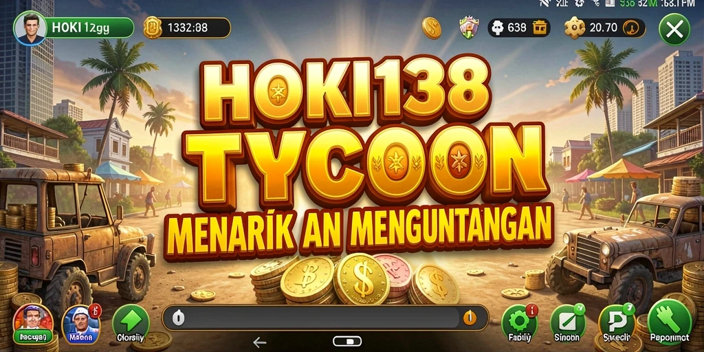Screenshot HOKI138 menampilkan gameplay seru dalam dunia Tycoon.