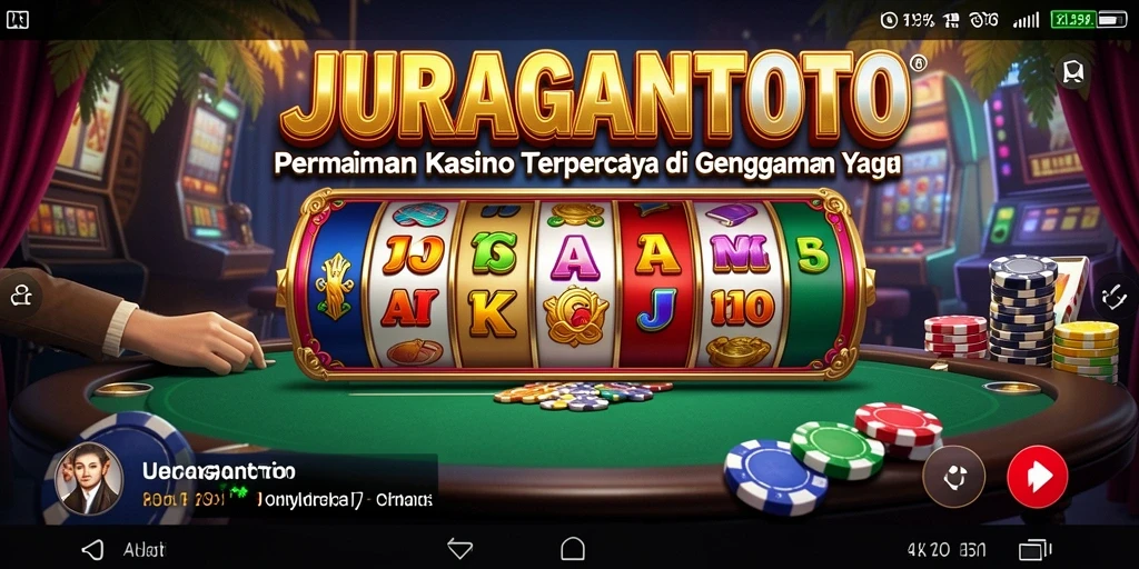 Screenshot JURAGANTOTO menampilkan keseruan permainan kasino.