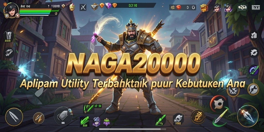 Tampilan antarmuka NAGA2000 yang modern dan mudah digunakan.