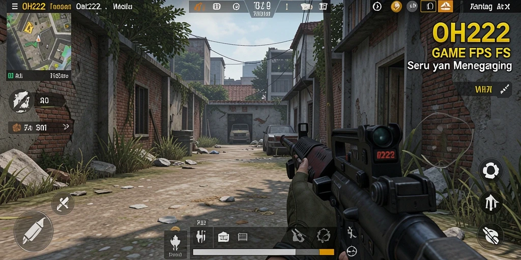 Gameplay menegangkan dalam OH222 dengan grafis memukau.