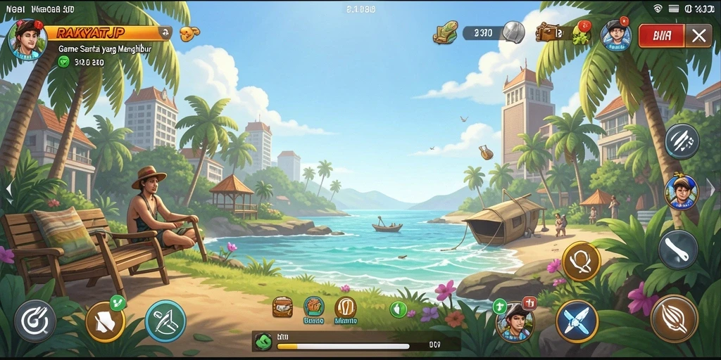 Screenshot RAKYATJP menunjukkan gameplay yang menghibur dan menarik.