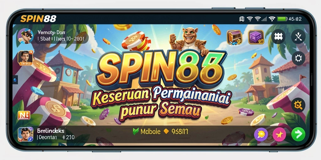 Screenshot gameplay SPIN88 menampilkan pengalaman bermain yang seru dan santai.