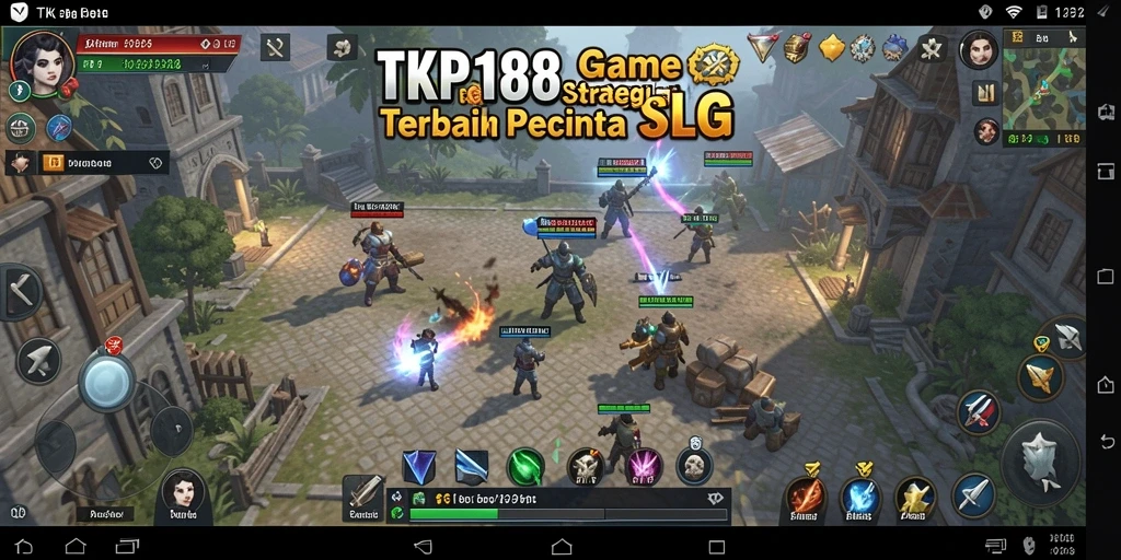 Tampilan gameplay menarik dari TKP188 dengan strategi SLG yang unik.