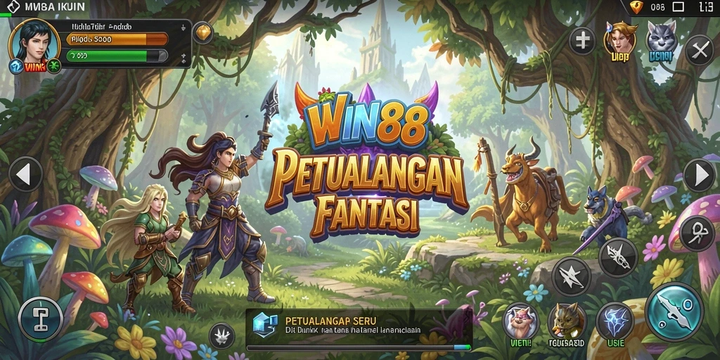 Gameplay WIN88 yang mendebarkan dalam dunia penuh petualangan.